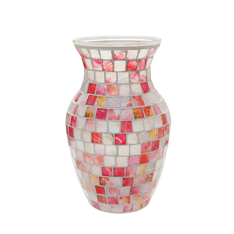 Mosaic Glass Vase - Image 2