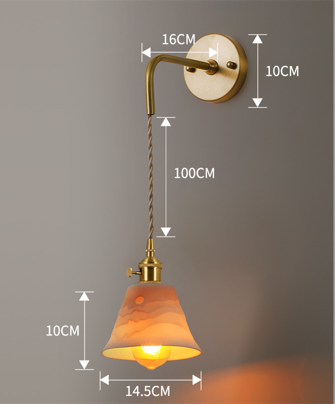Retro Brass Wall Lamp - Image 5