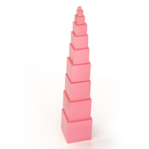 Montessori Pink Tower – Wooden Learning Toy