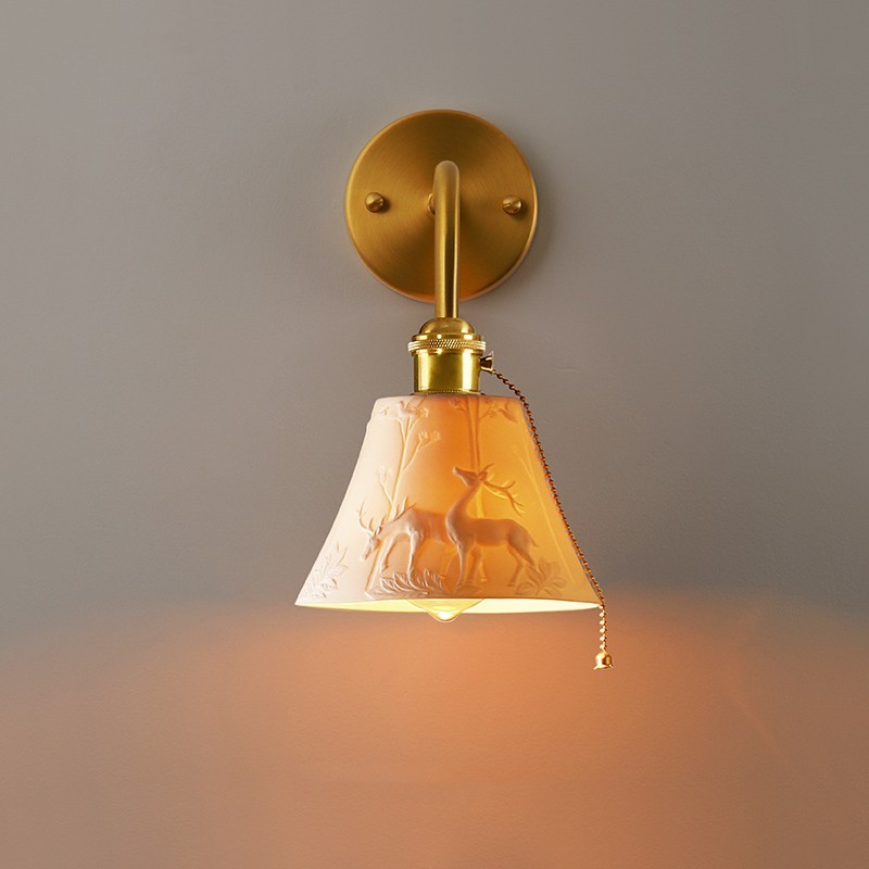 Retro Brass Wall Lamp - Image 3