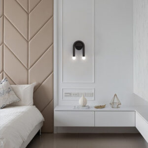 Nordic Black Minimalist Wall Lamp