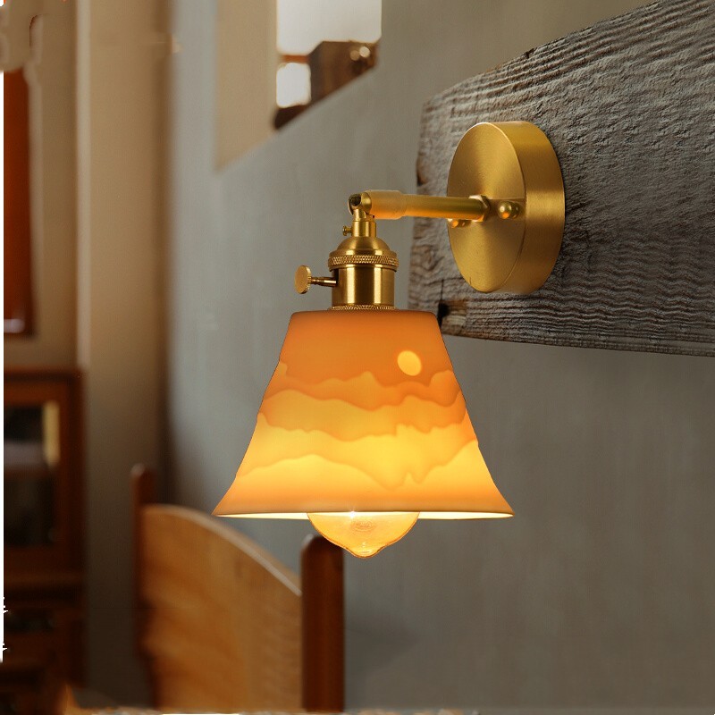 Retro Brass Wall Lamp - Image 7