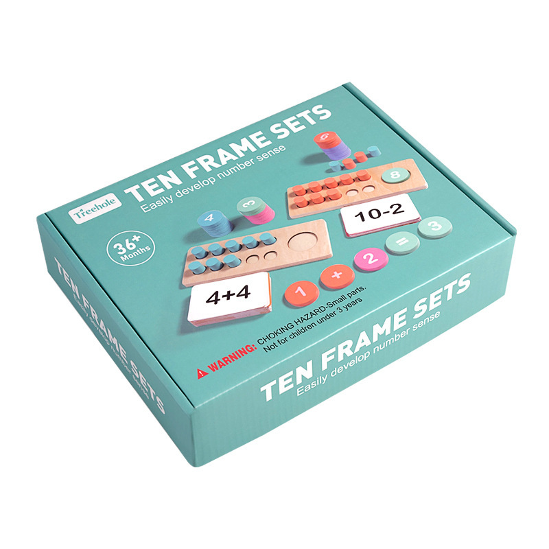 Ten-Frame Math Set – Fun Counting & Number Learning Toy - Image 4