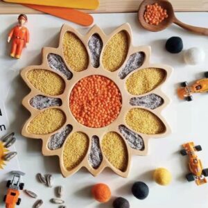 Wooden Sorting & Color Classification Board