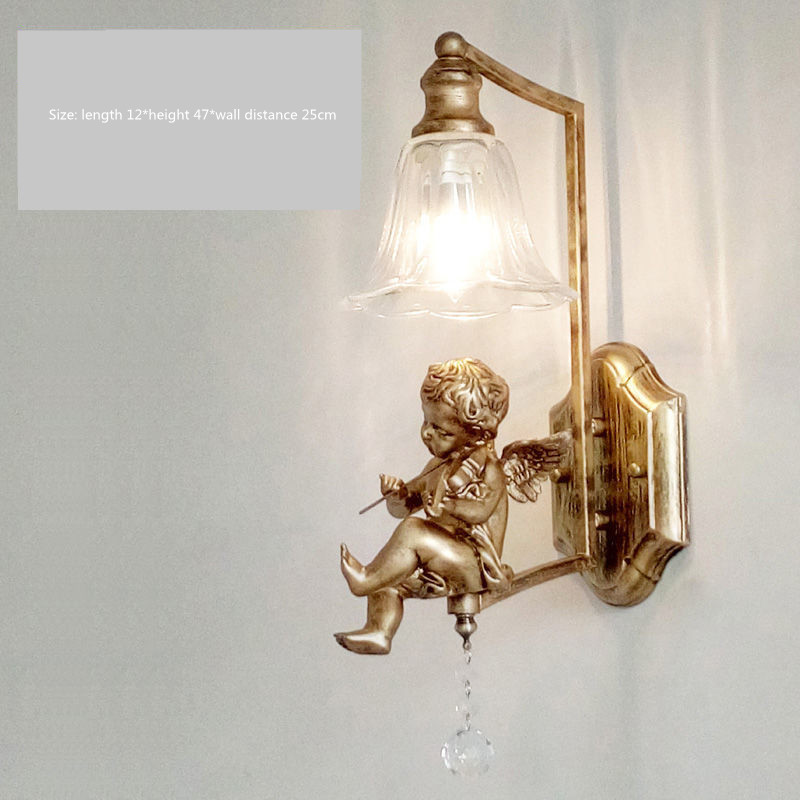 Nordic Creative LED Angel Wall Lamp - Image 5