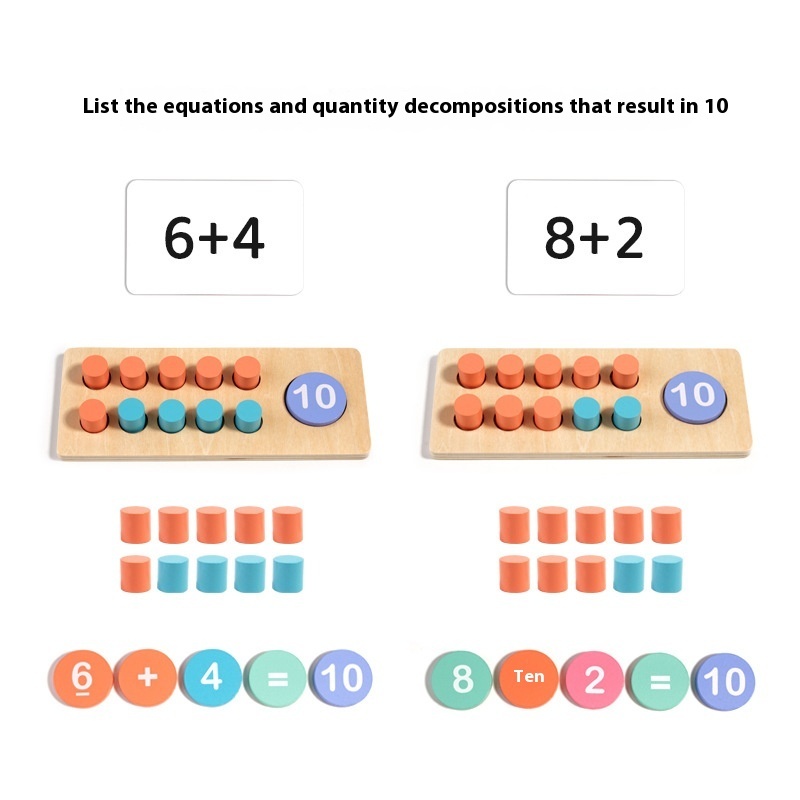 Ten-Frame Math Set – Fun Counting & Number Learning Toy - Image 6