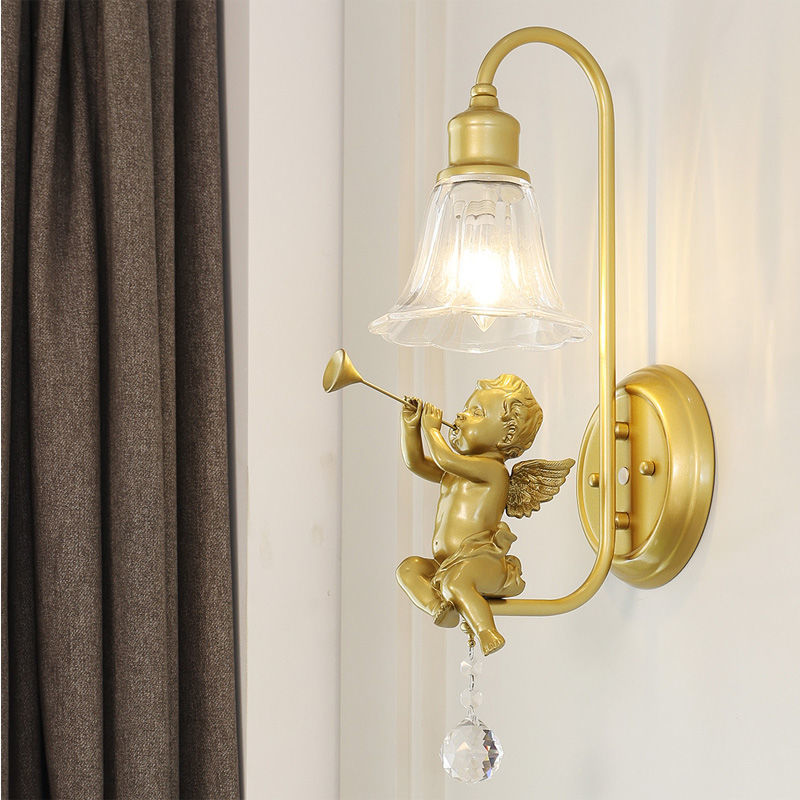 Nordic Creative LED Angel Wall Lamp - Image 8