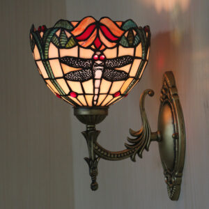 European Retro Dragonfly Wall Lamp