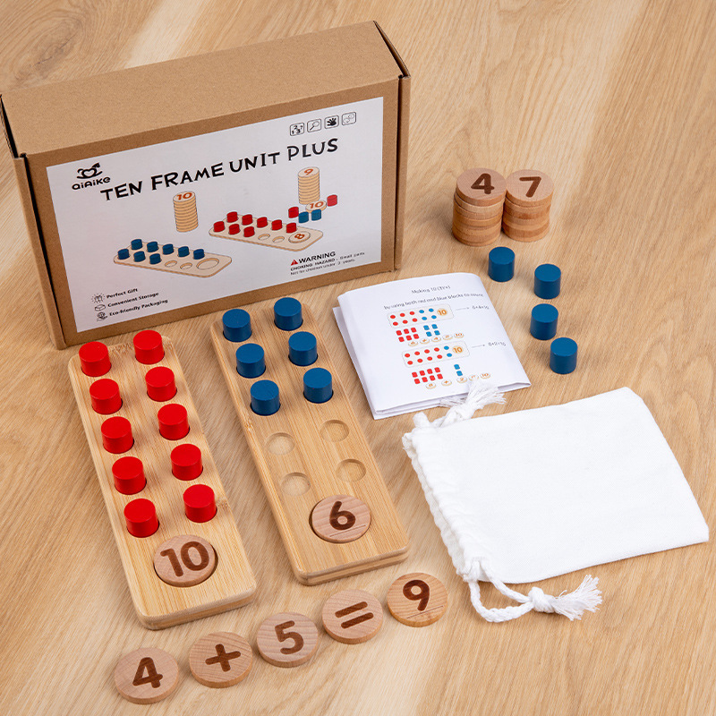 Ten-Frame Math Set – Fun Counting & Number Learning Toy - Image 2