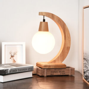 Nordic Wooden Table Lamp