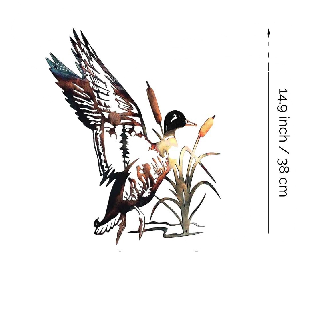 Mallard Duck Alloy Wall Art - Image 7