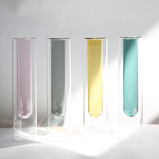 Double-layer Stained Glass Vase