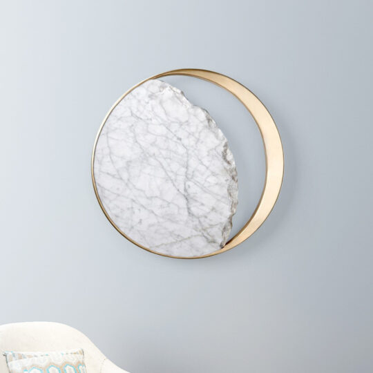 Marble Eclipse LED Wall Sconce