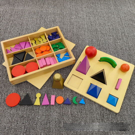 Wooden Shapes Learning Toy