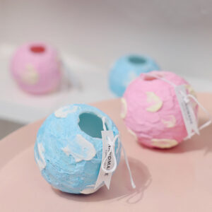 Rotating Planet Sculptural Candle