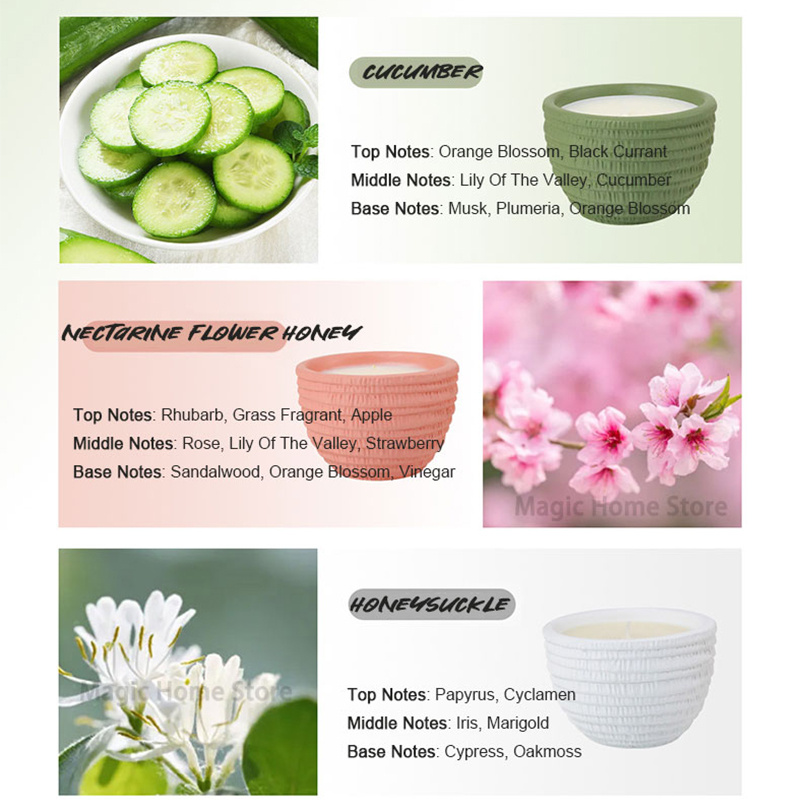 Nordic Cement Cup Soy Candle - Image 9