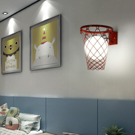 Nordic Basketball Wall Lamp