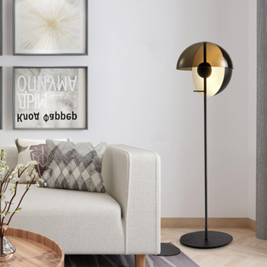 Modern Glass Floor Lamp