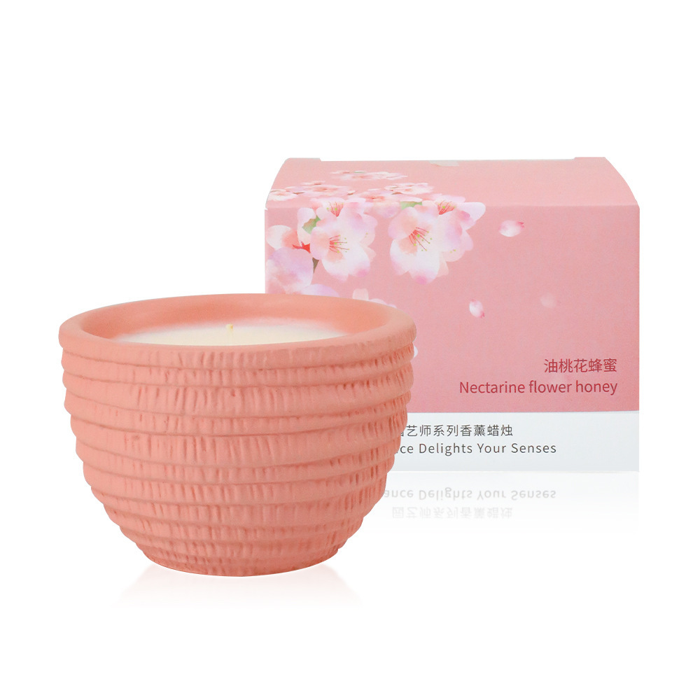 Nordic Cement Cup Soy Candle - Image 5