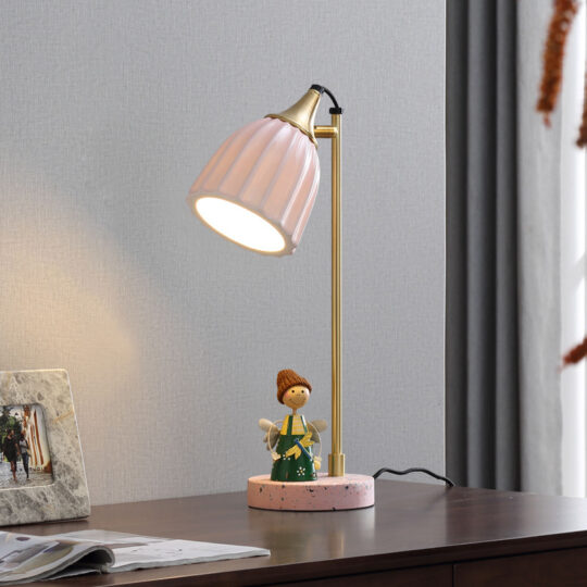 Nordic Terrazzo Ceramic Table Lamp