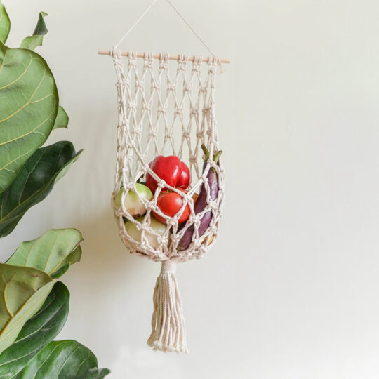 Nordic Cotton Plaid Wall Hanging