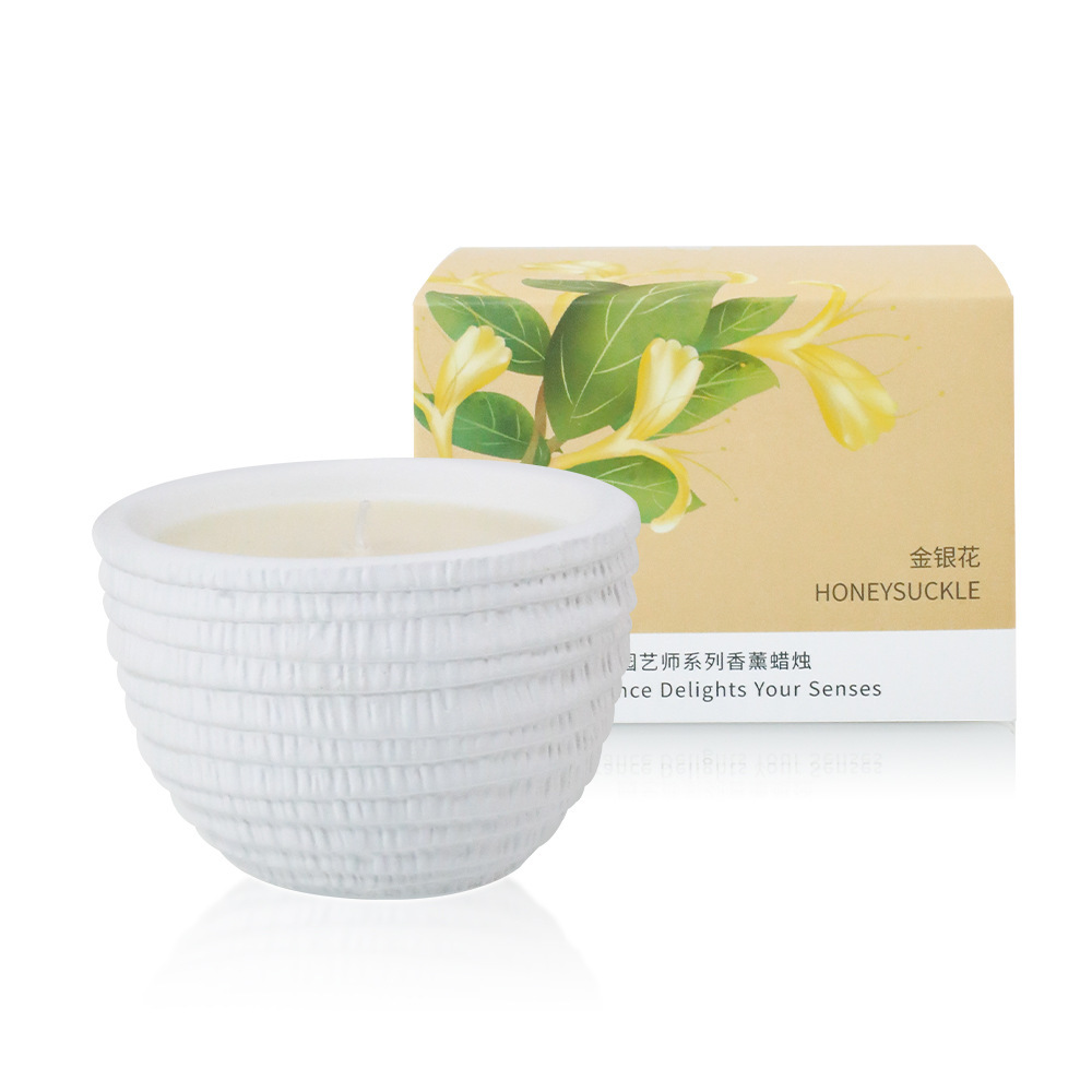 Nordic Cement Cup Soy Candle - Image 3