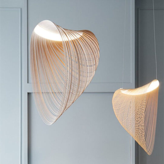 Modern Wooden Pendant Light