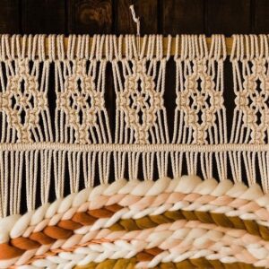 Cotton Plaid Decorative Tapestry