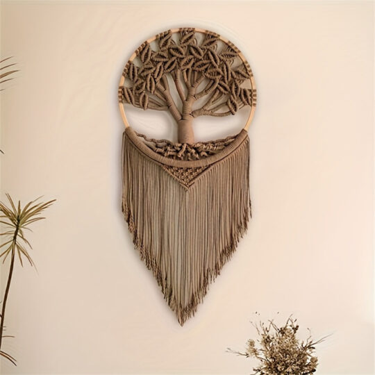 Handmade Lucky Tree Wall Hanging