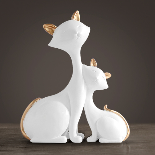 Nordic Lucky Cat Sculpture - Image 7