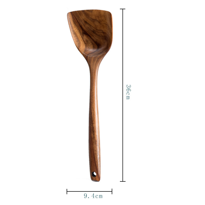Acacia Wood Kitchen Utensil Set - Image 7