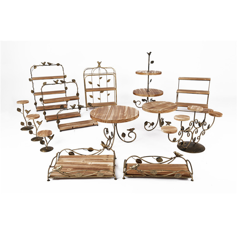 Retro Wooden Cake Stand - Image 8