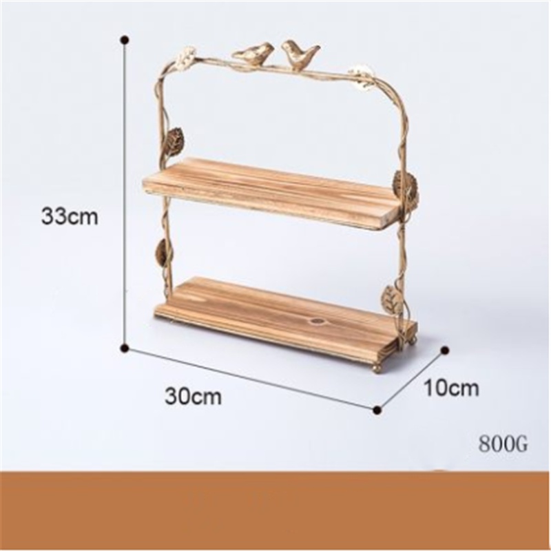 Retro Wooden Cake Stand - Image 2