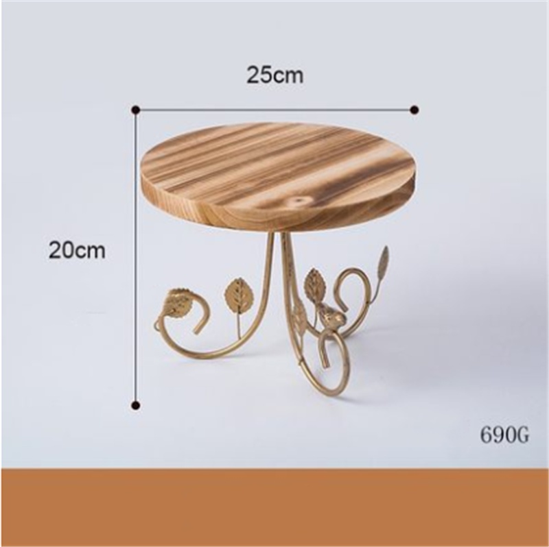 Retro Wooden Cake Stand - Image 7