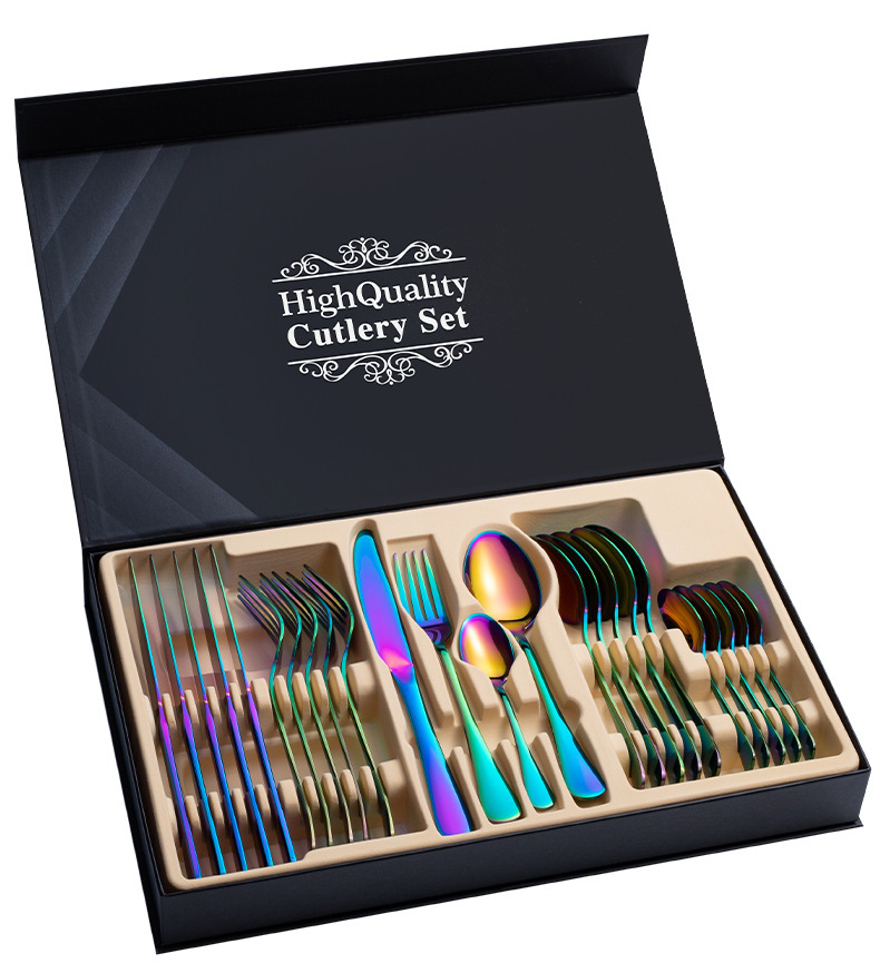 Premium Cutlery Set with Gift Box - Image 2
