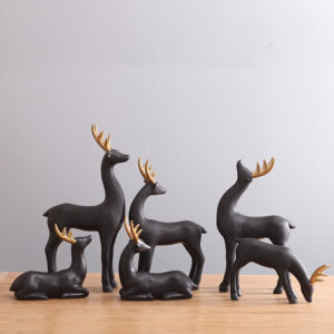 Luxury Porcelain Elk Ornament
