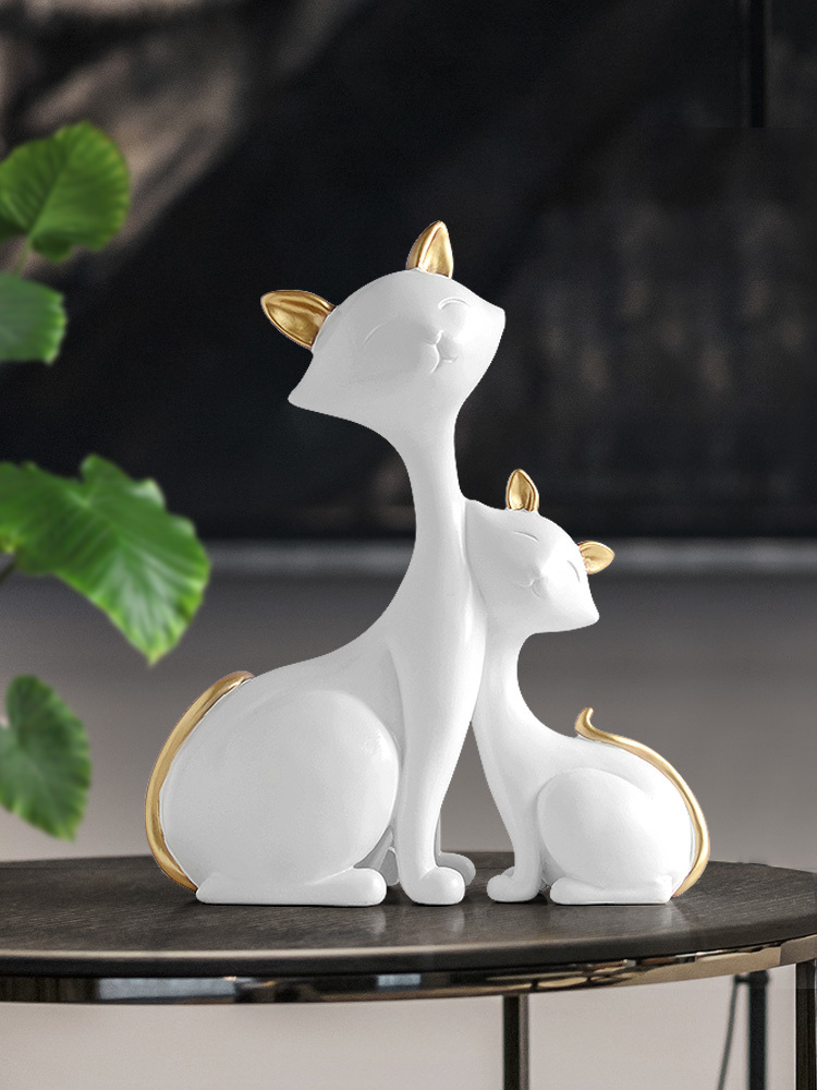 Nordic Lucky Cat Sculpture - Image 6