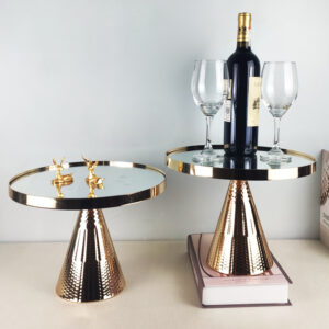 Golden Cake Stand