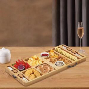 Bamboo Foldable Cheese & Bread Board