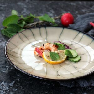 Luxury European Porcelain Plate