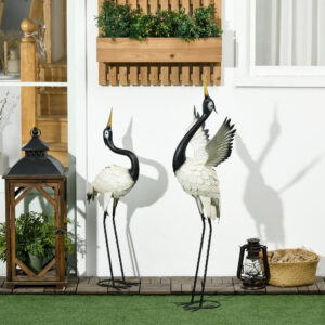 Heron Sculpture Set