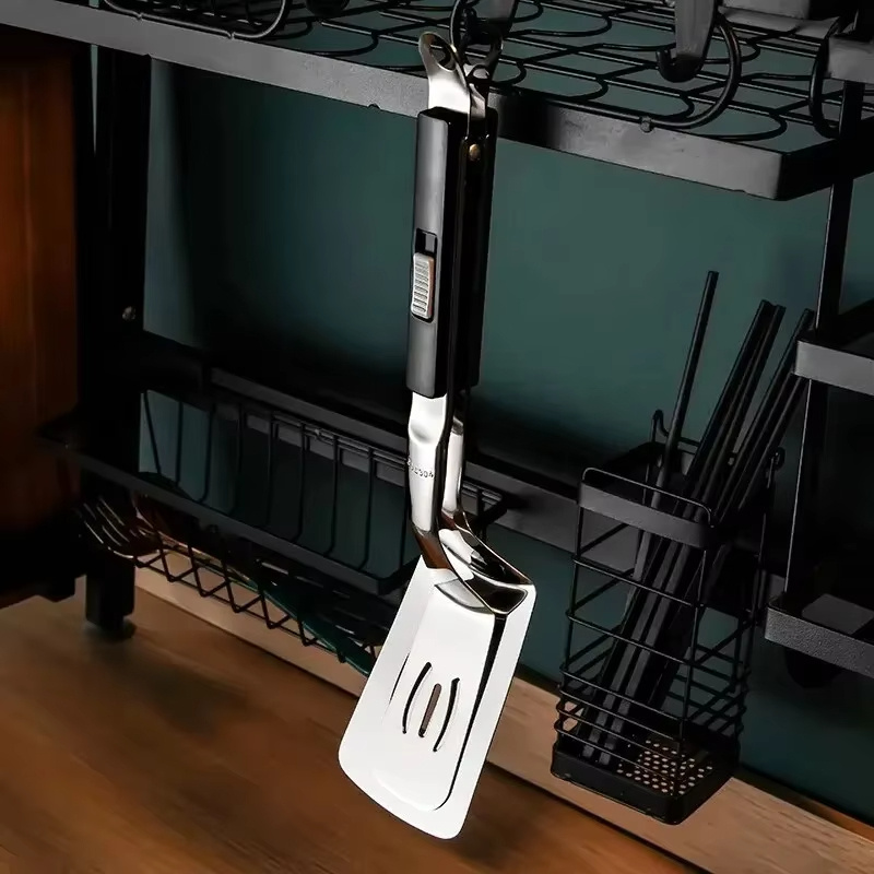 Multifunction Grill Tongs with Spatula - Image 6