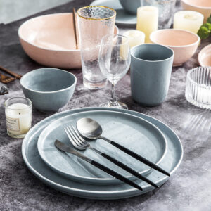 Luxury Matte Porcelain Tableware
