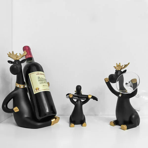 Reindeer Wine Bottle Holder