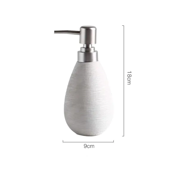 Ceramic Bathroom Shower Gel Bottle