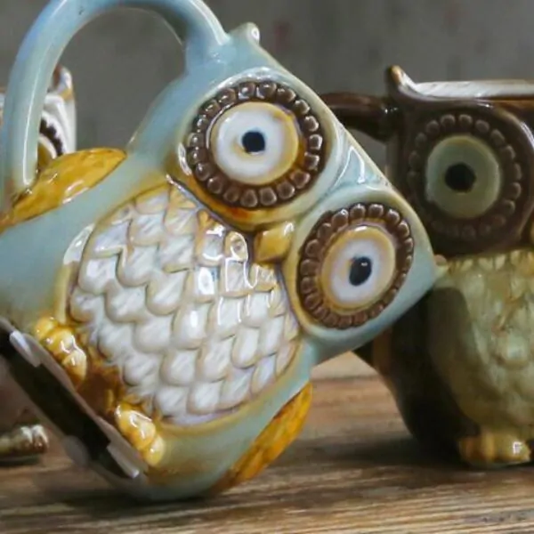 Owl Ceramic Cup