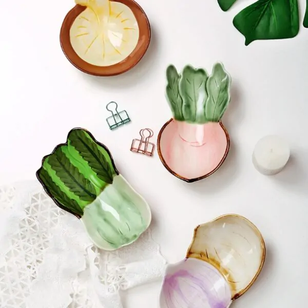 Ceramic Vegetable Shape Bowl