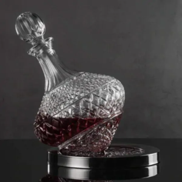 Rotary Diamond Decanter