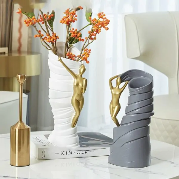 Nordic Luxury Artistic Vase